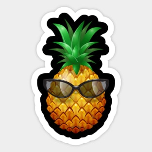 pineapple T-shirt Sticker